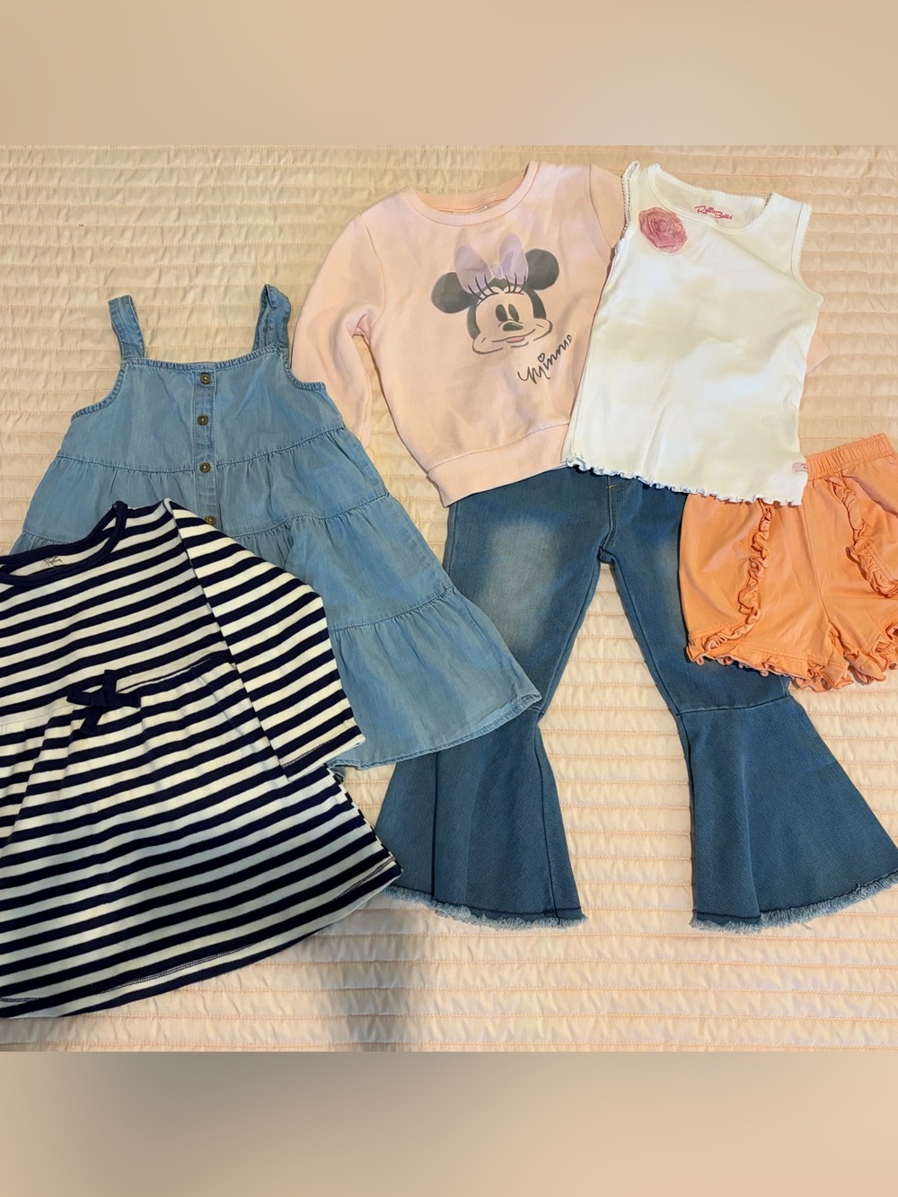 Girls clothing lot, size 4T. Preppy, stylish, ruffles, princess.